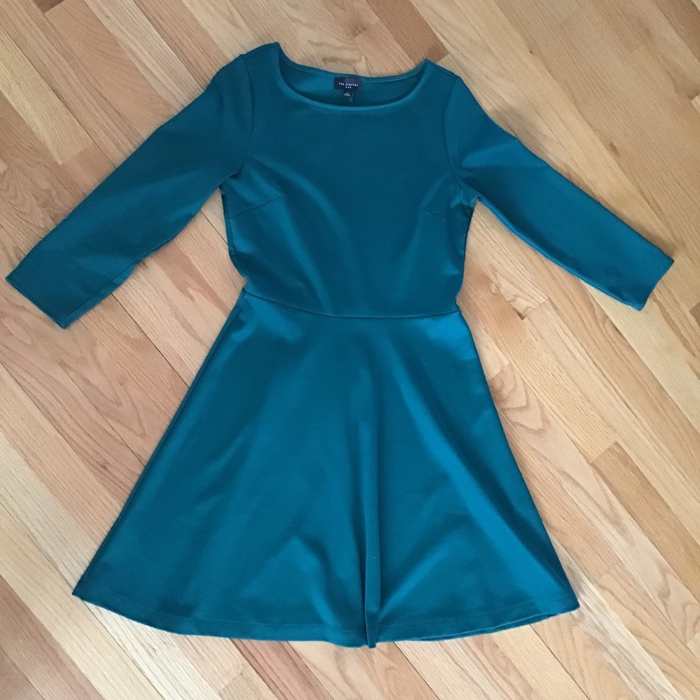 The Limited Dress, Green/teal color, Sz XS